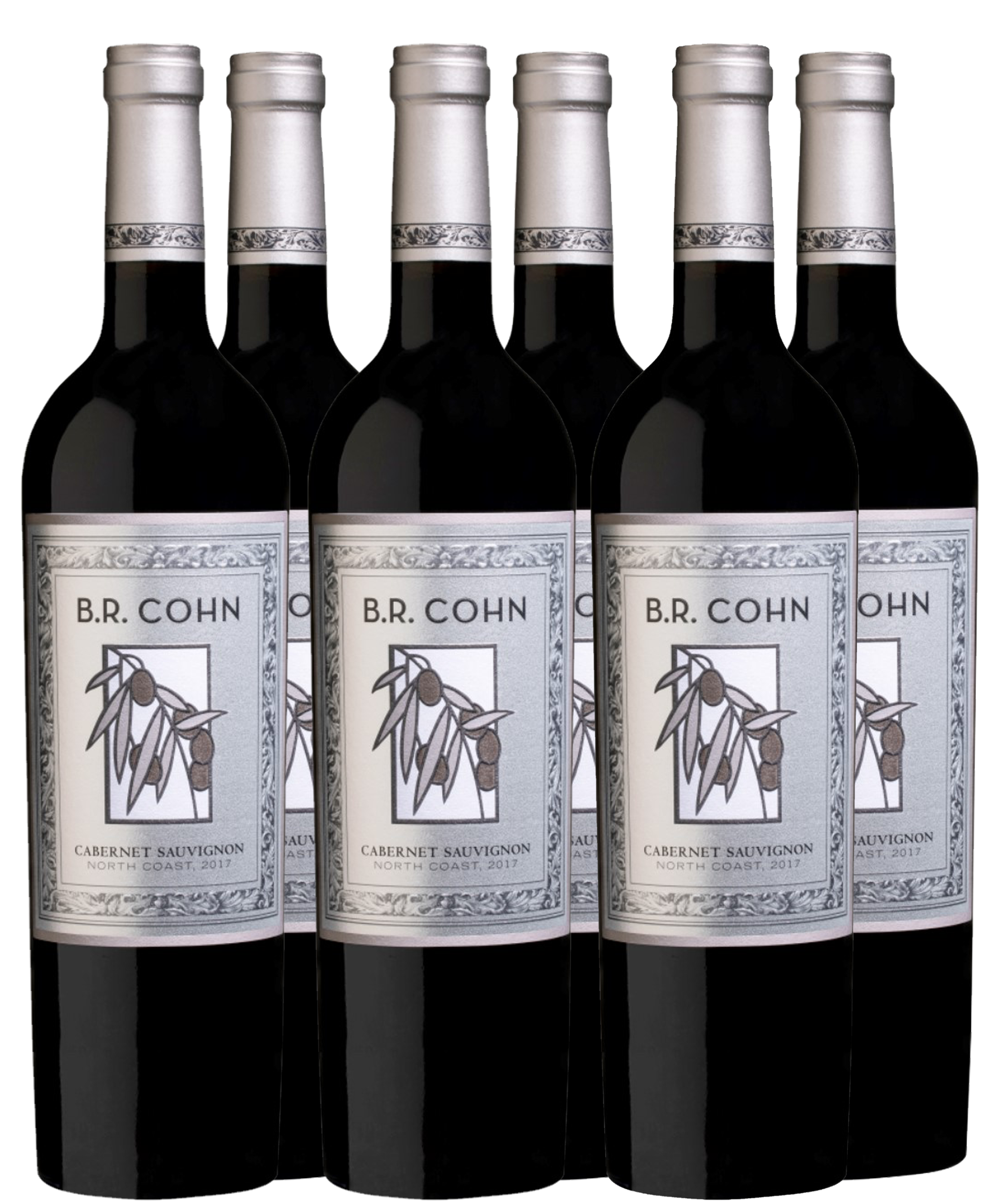 B.R. Cohn 2017 Cabernet Sauvignon, Silver Label 6Pack