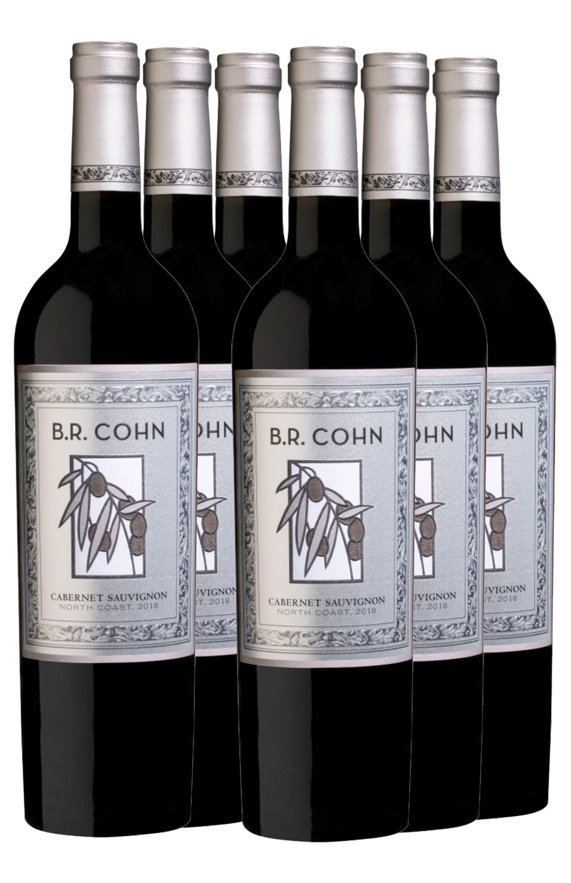 B.R. Cohn 2019 Cabernet Sauvignon Silver Label 6-Pack